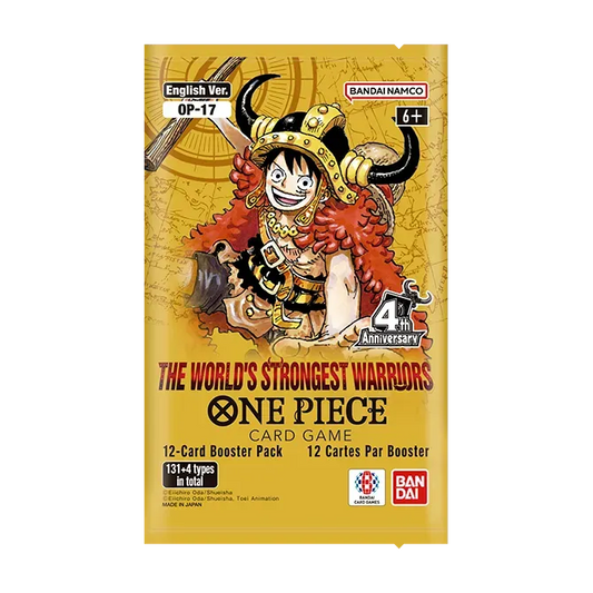 One Piece Card Game - (OP-17) The World's Strongest Warriors Booster Pack