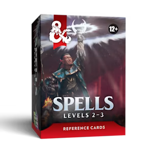 Dungeons & Dragons 5E: Spells Levels 2-3 Reference Cards