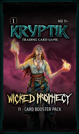 Kryptik TCG - Wicked Prophecy Booster Pack