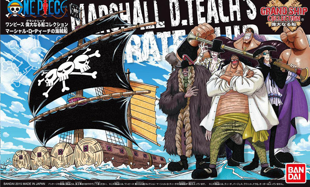 Bandai One Piece Grand Ship Collection Marshall D. Teach's Pirate Ship