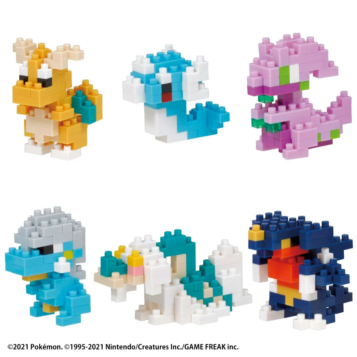 Pokémon Type Dragon Set 1 "Pokémon", Nanoblock mininano Series