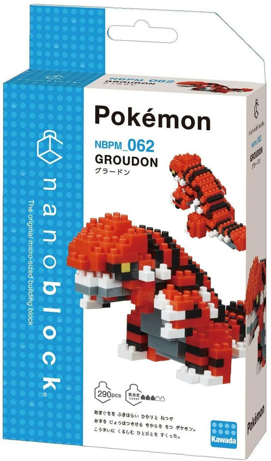 Nano Block - Groudon (Pokemon)