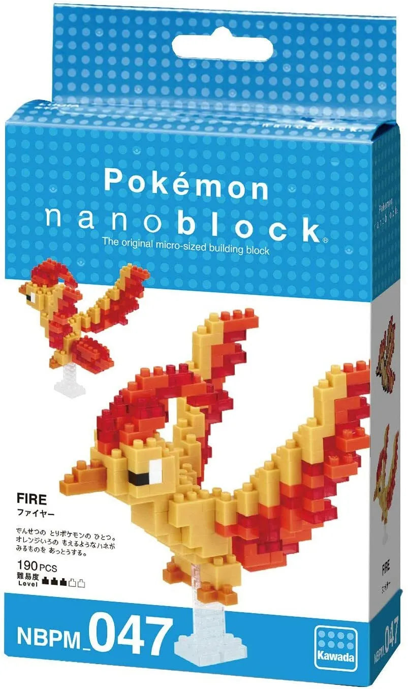 Nano Block - Moltres (Pokemon)