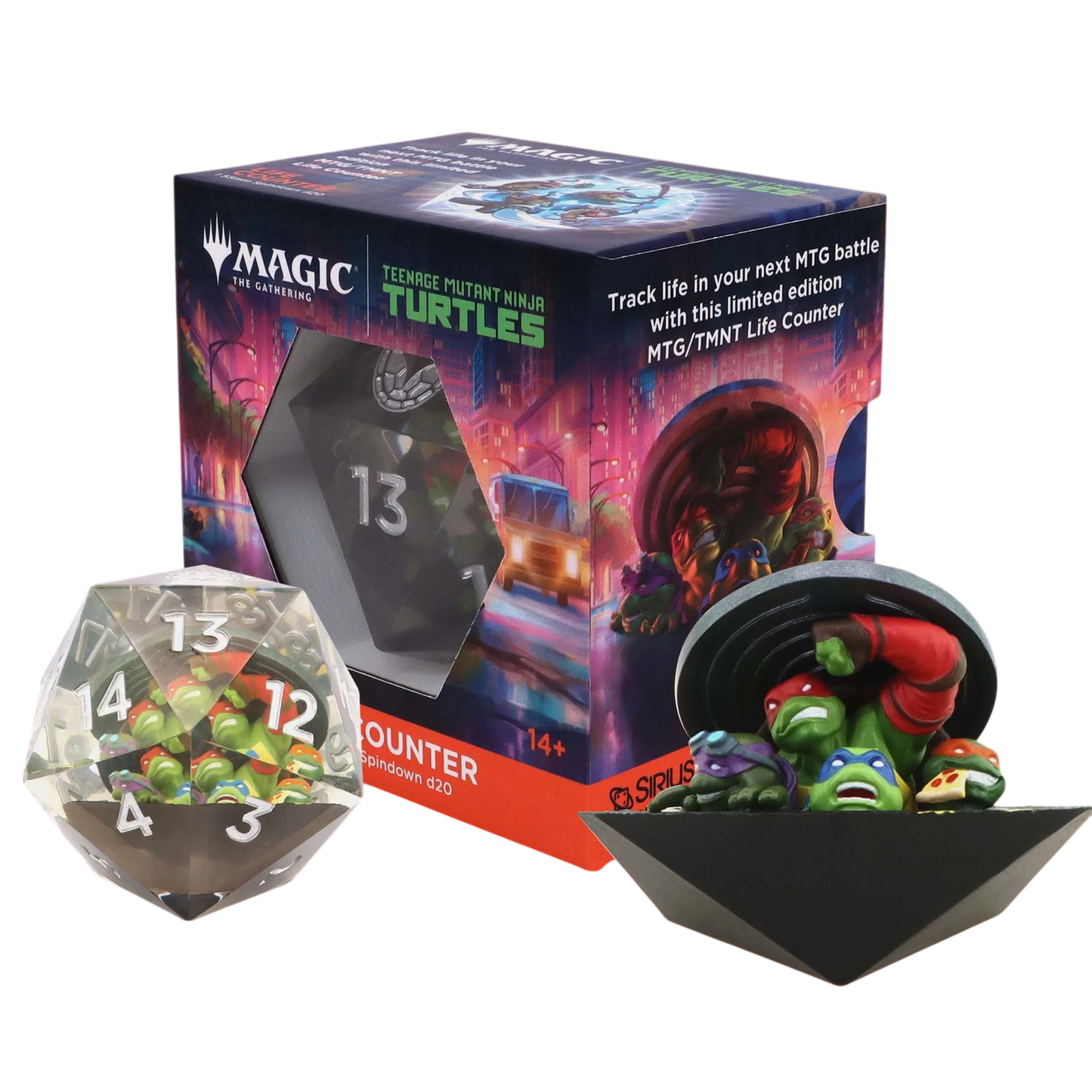 Sirius Dice: Magic: The Gathering - Teenage Mutant Ninja Turtles - 54MM D20