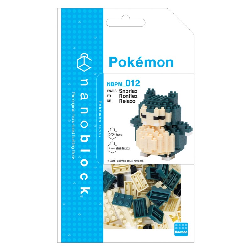 Nano Block - Snorlax (Pokemon)