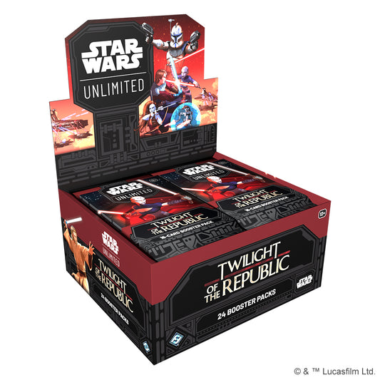 Star Wars Unlimited - Twilight of the Republic: Booster Display