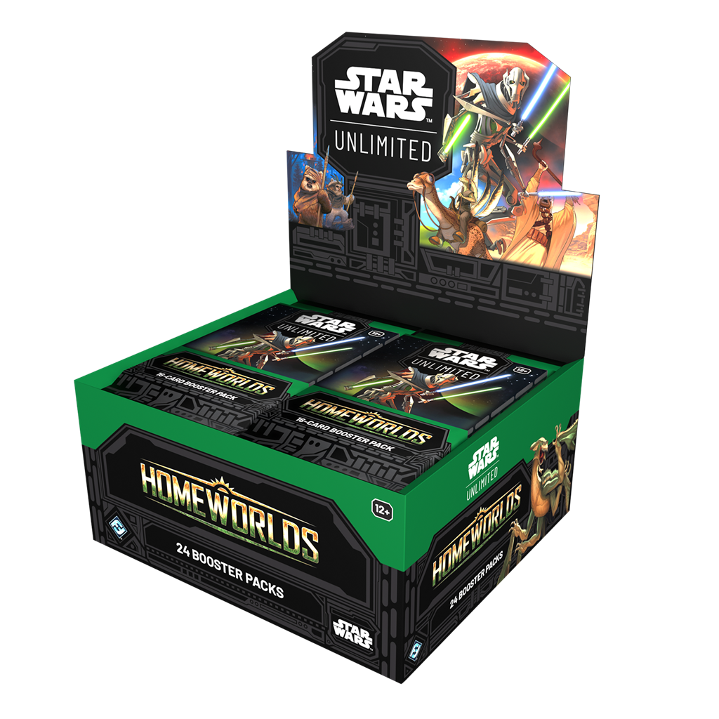 Star Wars Unlimited - Homeworlds - Booster Display