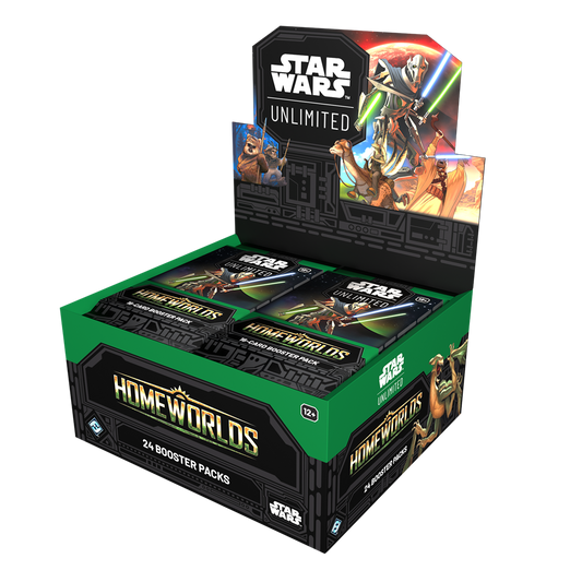Star Wars Unlimited - Homeworlds - Booster Display