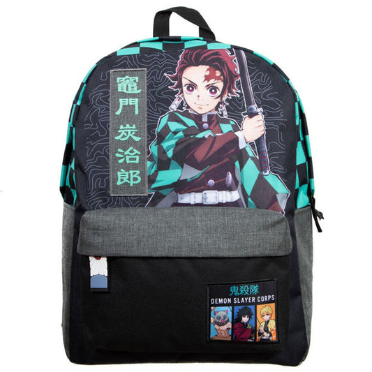 Demon Slayer - Checker Laptop Backpack