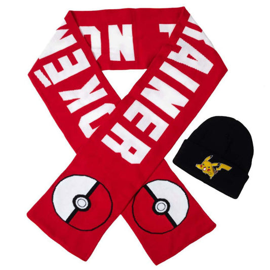 Pokemon - Trainer Beanie and Scarf Combo