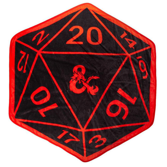 Dungeons & Dragons - Dice Shaped Fleece Throw