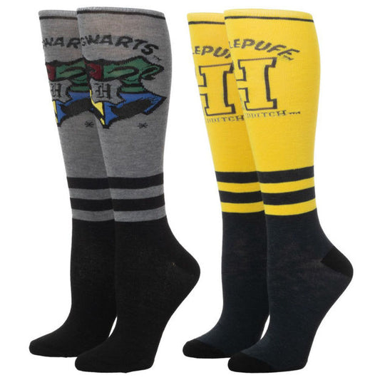 Harry Potter - Hufflepuff Knee High Socks (2 Pairs)