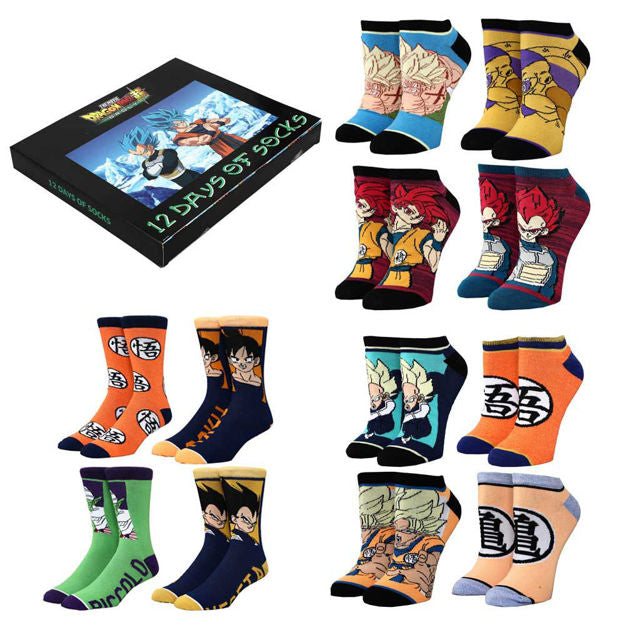 Dragon Ball Z - 12 Days of Socks Box Set