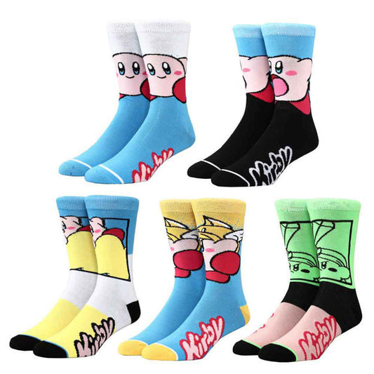 Kirby - 5 Pair Crew Socks