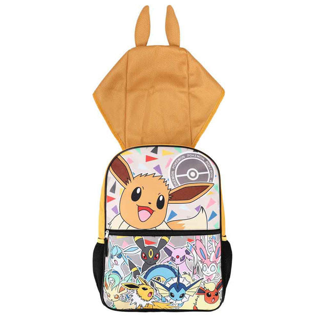 Pokemon - Eevee Hooded Kids Backpack