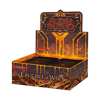 Flesh & Blood - Crucible of War Booster Box (Unlimited)