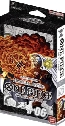 One Piece Card Game - Starter Deck Absolute Justice (ST-06)