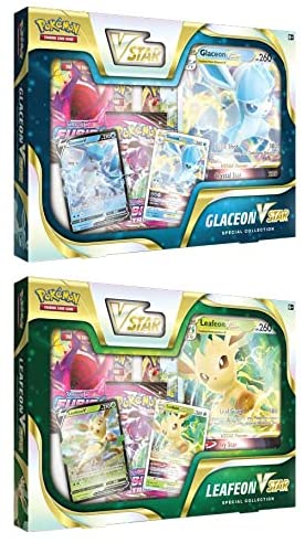 Pokemon - VSTAR Leafeon/Glaceon Special Collection Bundle