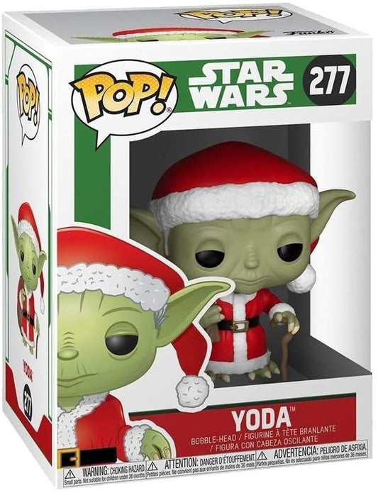 Funko POP! Star Wars: Holiday - Santa Yoda