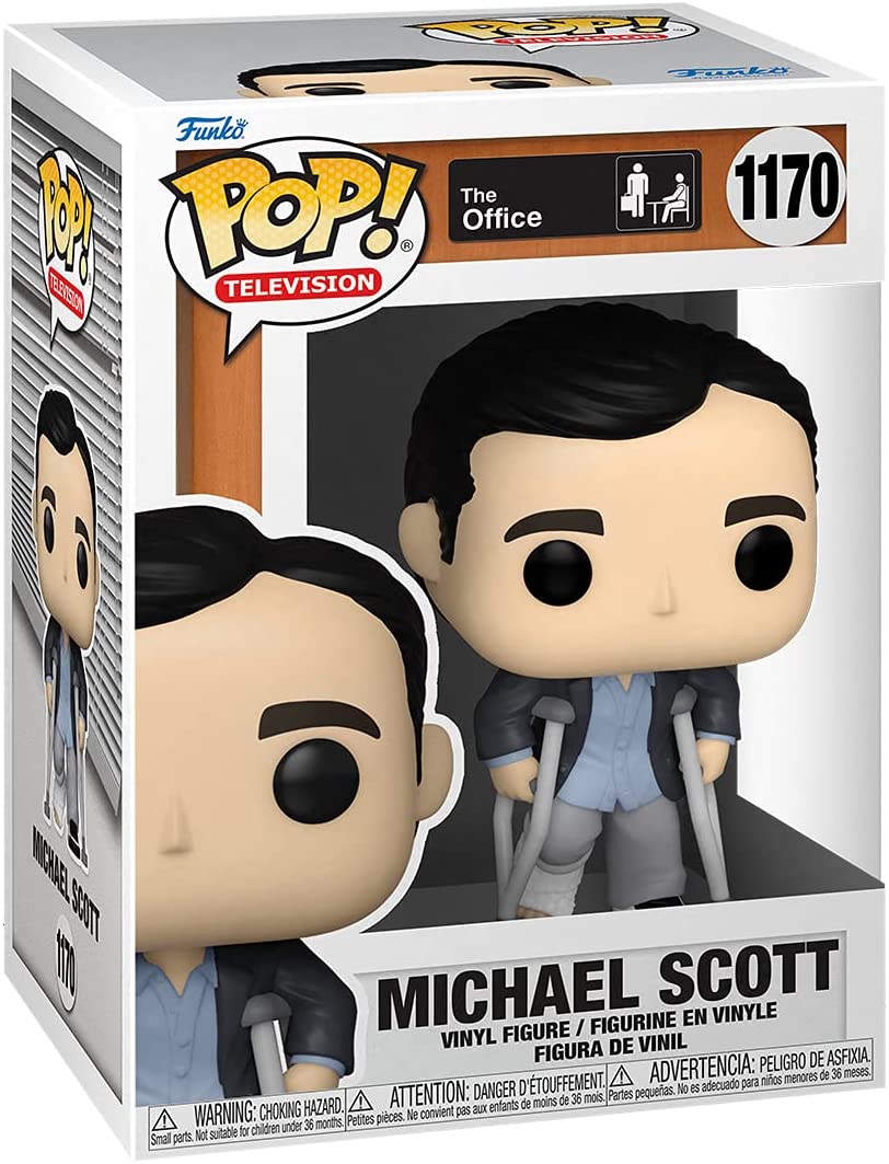 Funko POP TV: The Office - Michael Standing with Crutches
