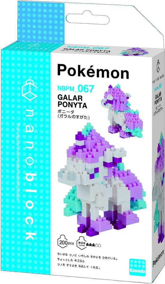 Nano Block - Galarian Ponyta (Pokemon)