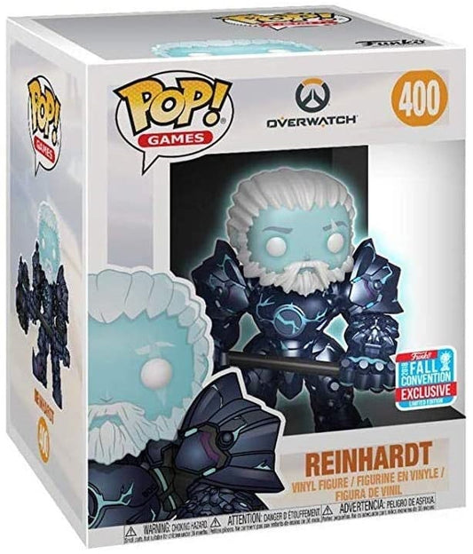 Funko POP Games: Overwatch - Reinhardt [6 Inch Glow In The Dark]
