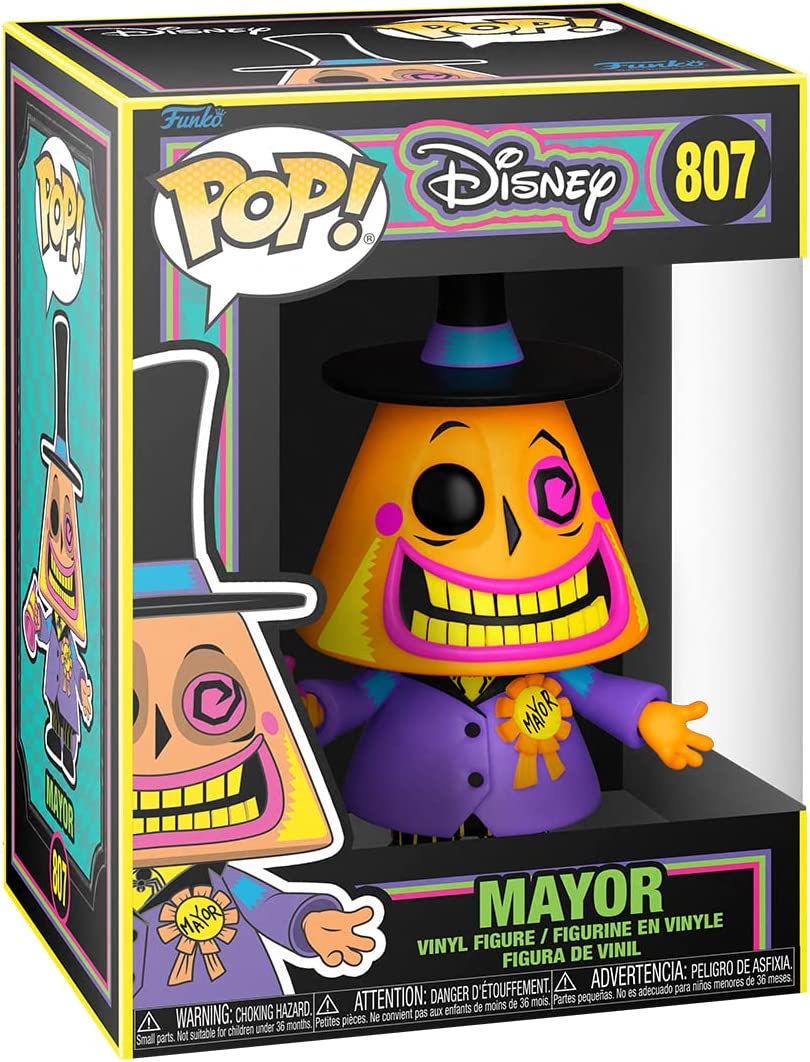 Funko Pop! Disney: The Nightmare Before Christmas - Mayor (Blacklight)