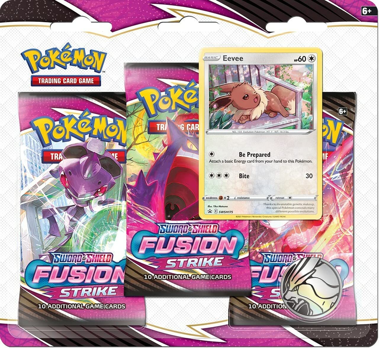 Pokémon - Fusion Strike 3 Booster Blister Pack