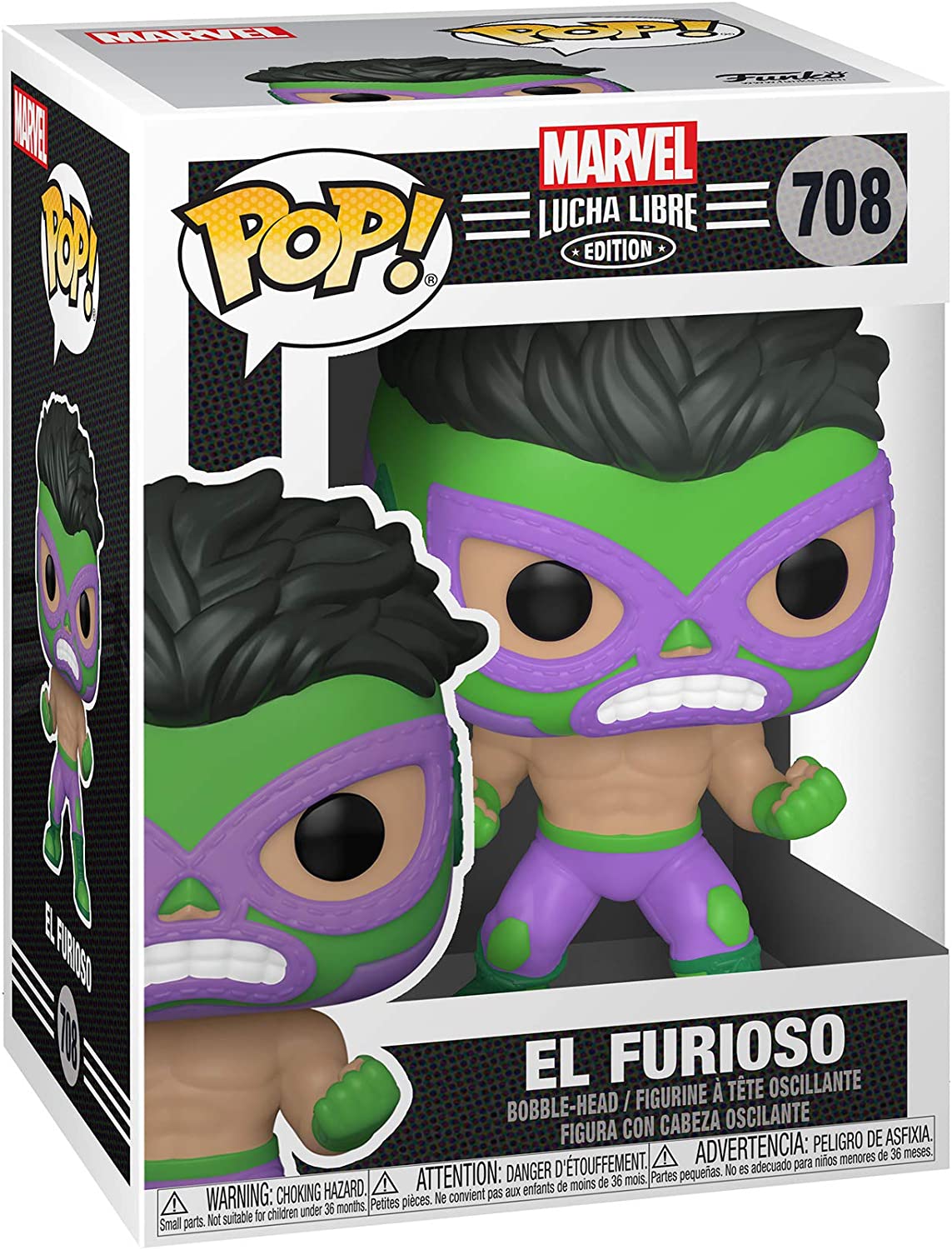 Funko POP Marvel: Luchadores - Hulk