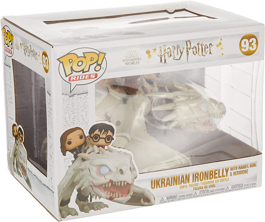 Funko Pop! Rides: Harry Potter - Gringotts Dragon with Harry, Ron, and Hermione