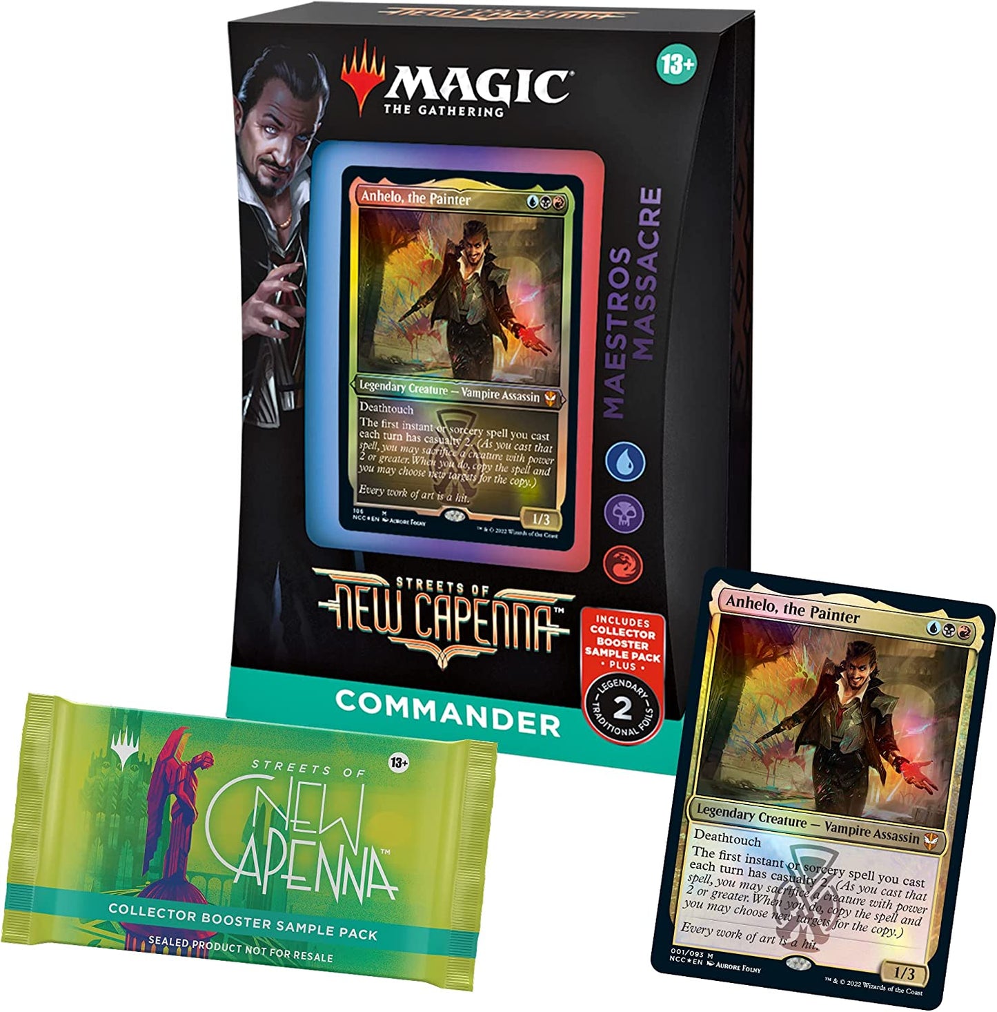 Magic the Gathering - Commander Decks (Streets of New Cappena) John's Total Ent. Magic the Gathering - Commander Decks (Streets of New Cappena) John's Total Ent.