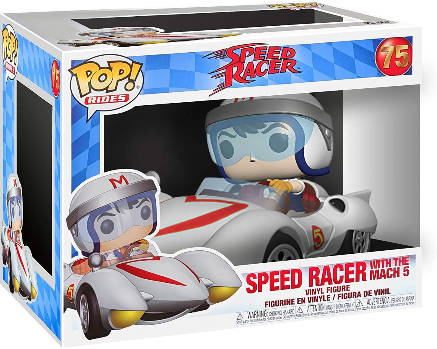 Funko Pop! Rides: Speed Racer - Speed with Mach 5