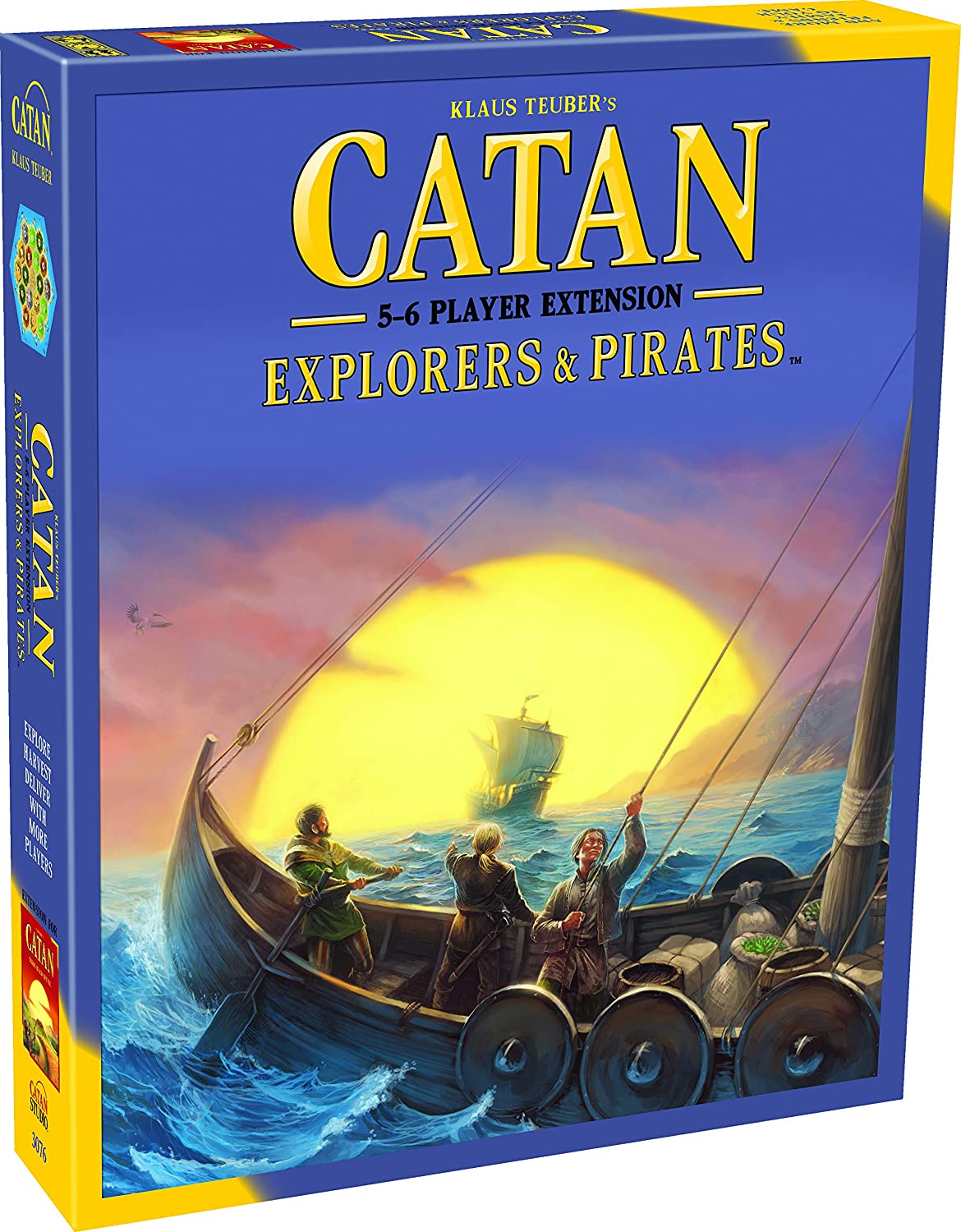 Catan Explorers and Pirates Board Game Extension