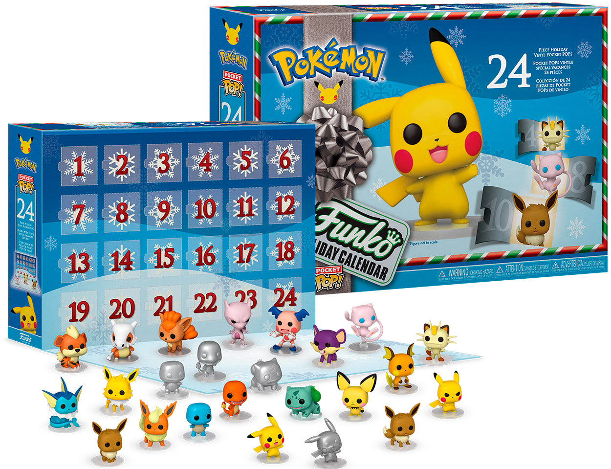 Funko Pocket Pop! Games: Pokemon - Holiday Advent Calendar