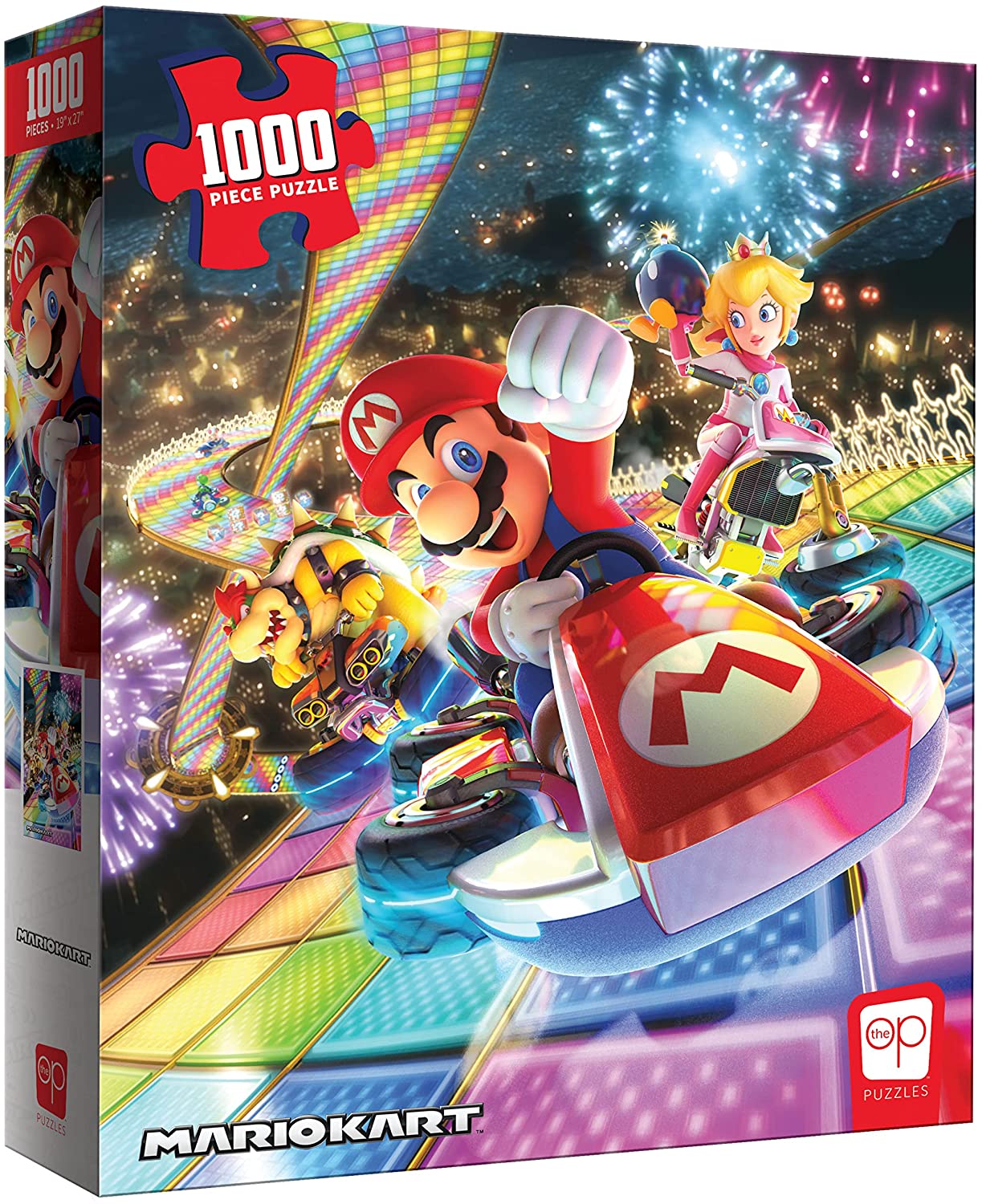 Mario Kart - Rainbow Road: 1000 Piece Jigsaw Puzzle
