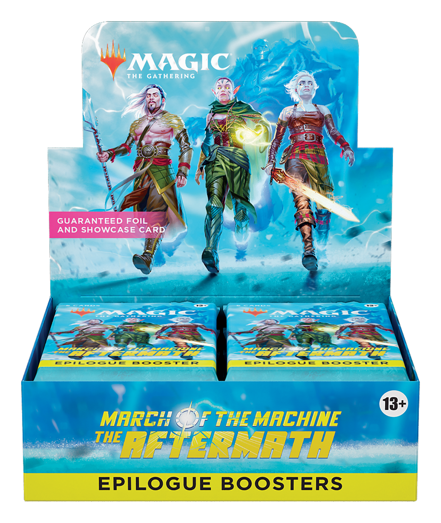 Magic the Gathering - The March of the Machine: The Aftermath Epilogue Booster Display