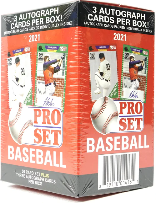 2021 Leaf Pro Set Baseball (53 ct.) Hobby Blaster Box