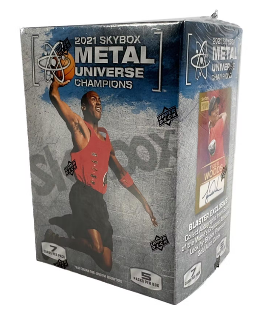 2021 Skybox Metal Universe Champions Blaster Box