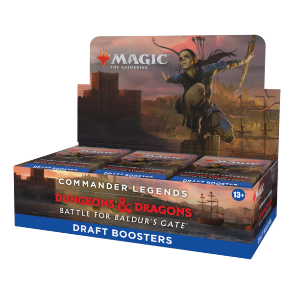 Magic the Gathering - Commander Legends - Battle for Baldur's Gate Draft Booster Box