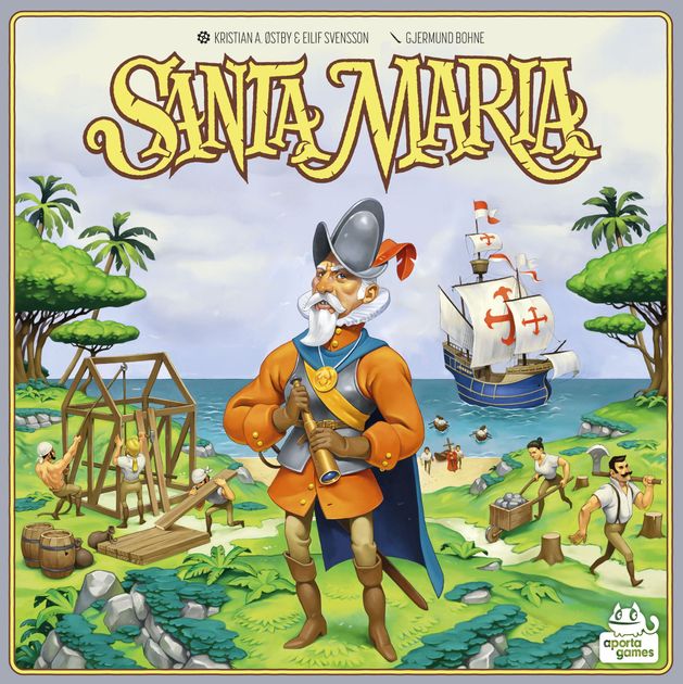 Santa Maria Board Game