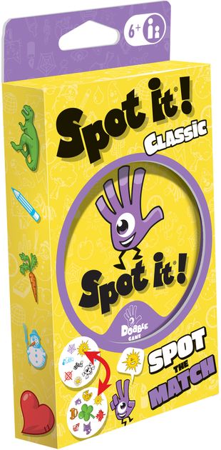Spot It! Classic Card Game (Eco-friendly)