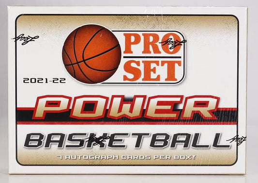 2021-22 Pro Set Basketball Hobby Box (7 Autographed cards)