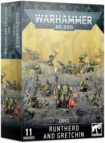 Warhammer: 40k  [Orks] - Runtherd and Gretchin